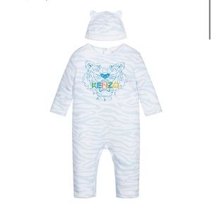 KENZO KIDS Organic Cotton Romper Set
